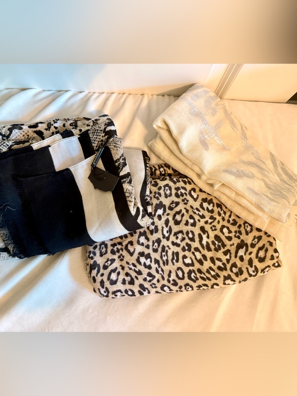 Three large scarfs / Shawls